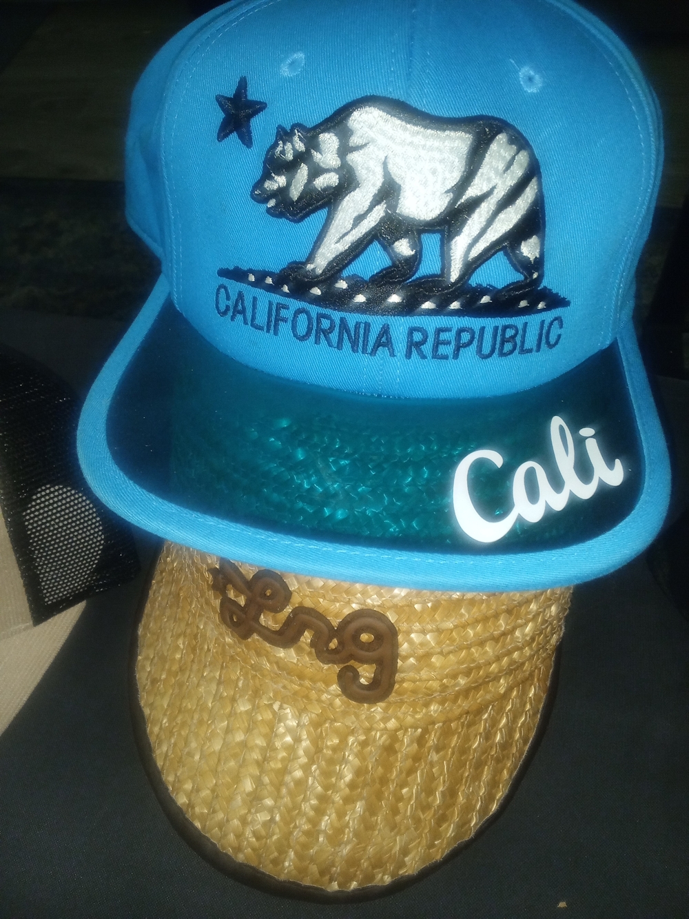 🛍️Get Both For $20🛍️ Cali Republic Snapback/LRG Straw Mens 🧢 Size M